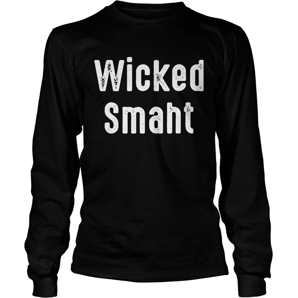 Black wicked smaht classic  Long Sleeve