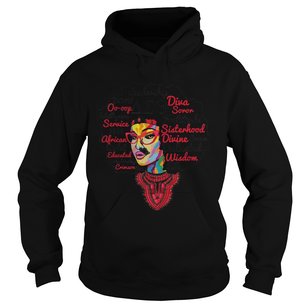 Black woman leader some diva soror intelligence service 913 african violet  Hoodie