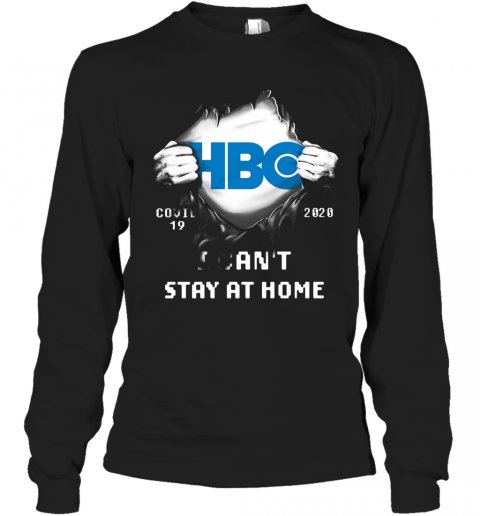 Blood Insides HBO Covid 19 2020 I Can'T Stay At Home T-Shirt Long Sleeved T-shirt 