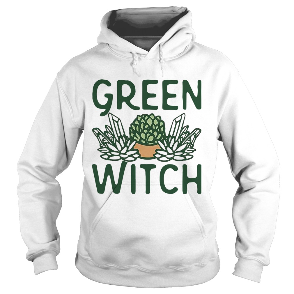 Cactus Green Witch  Hoodie