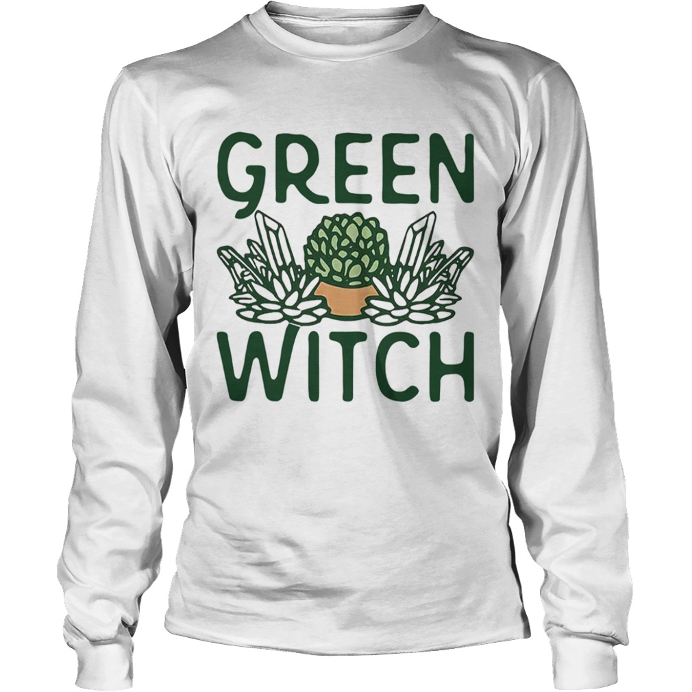 Cactus Green Witch  Long Sleeve