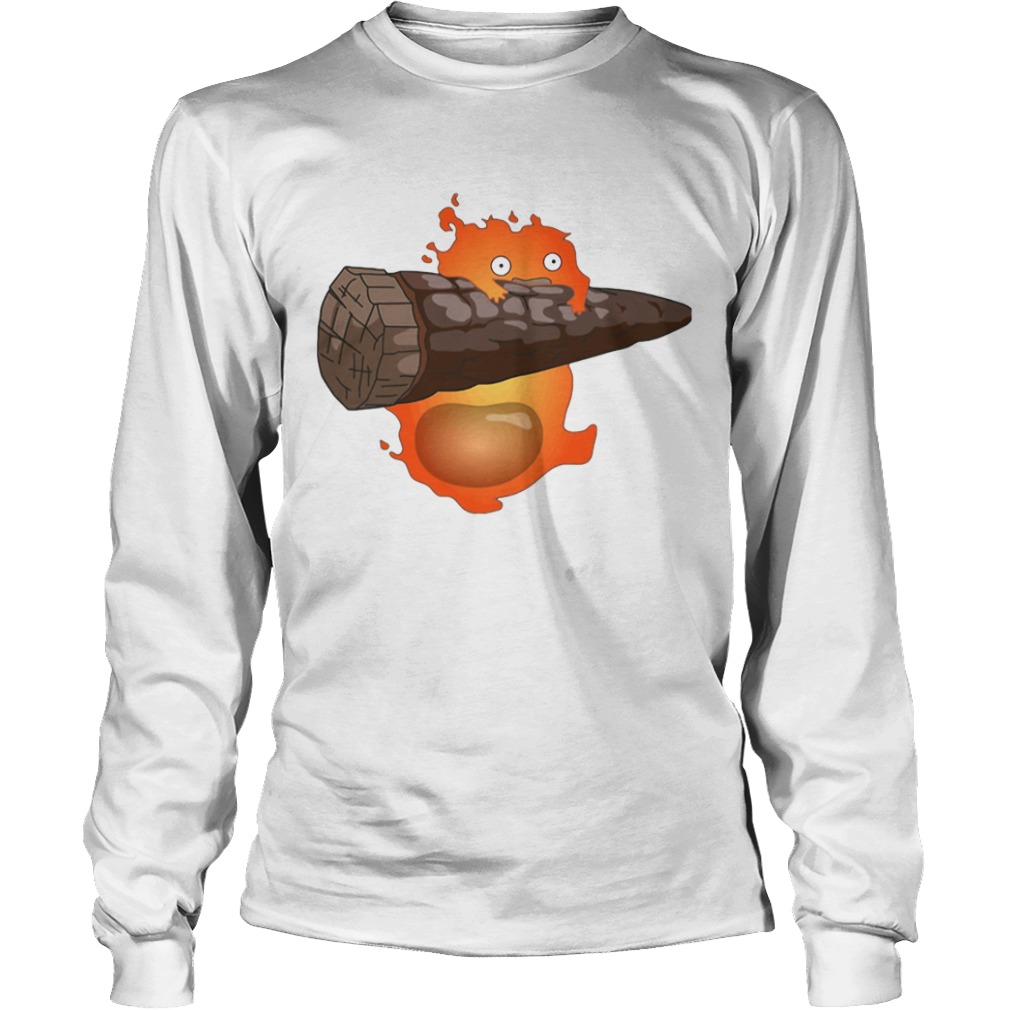 Calcifer Vinyl Sticker  Long Sleeve