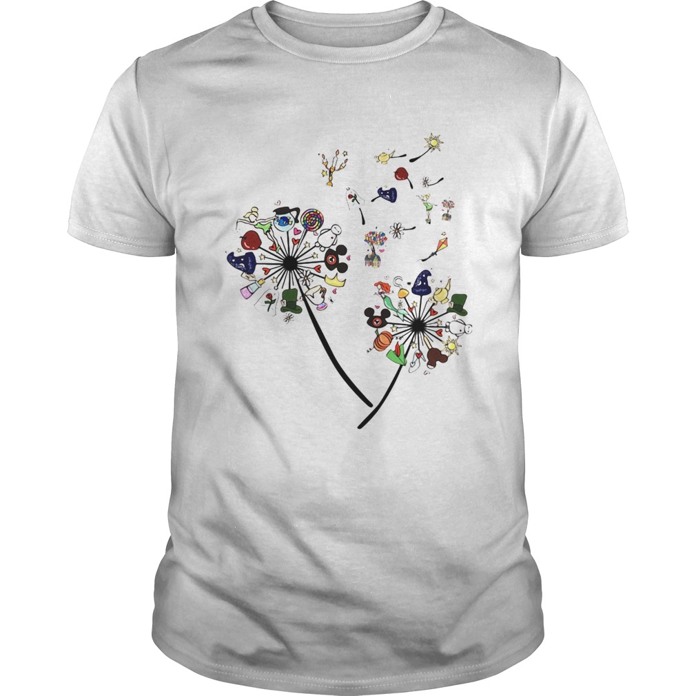 Cartoon Dandelion Flower shirt