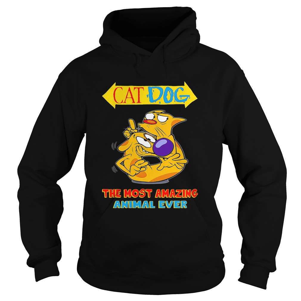 Cat dog the most amazing animal ever  Hoodie