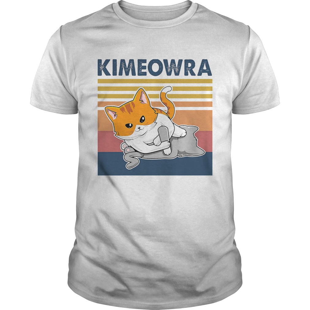 Cat kimeowra vintage retro  Unisex