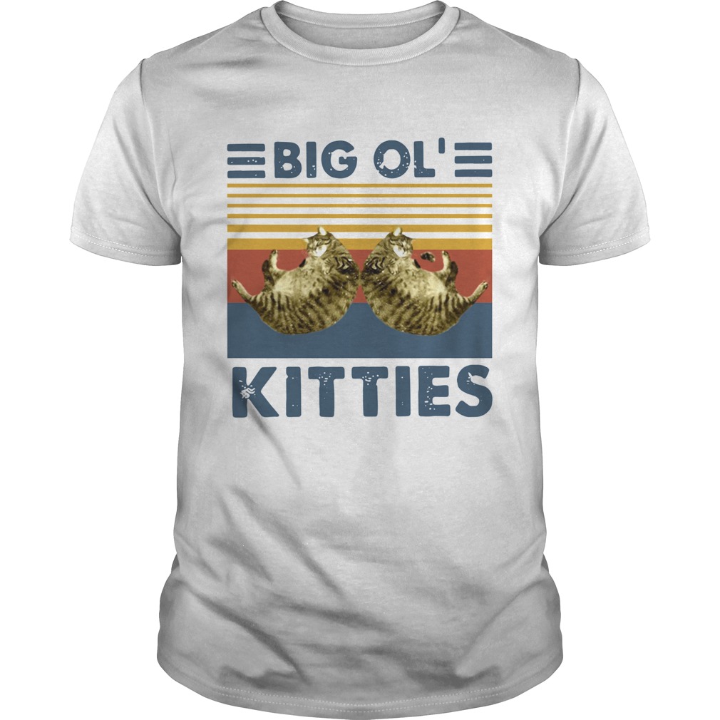 Cats Big Ol Kitties Vintage shirt