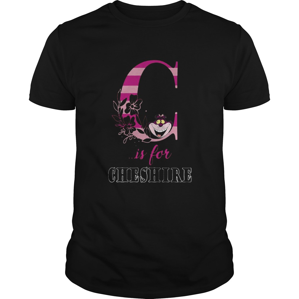 Cheshire cat is for cheshire flowers shirt