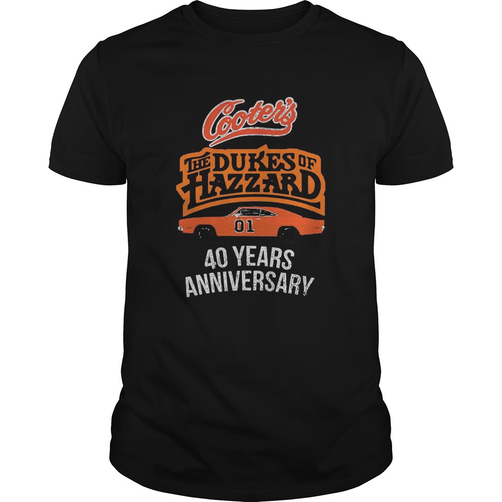 Cooters the dukes of hazzard 40 years anniversary  Unisex