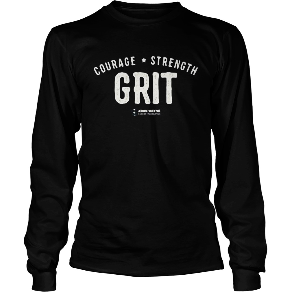 Courage strength grit john wayne stars  Long Sleeve