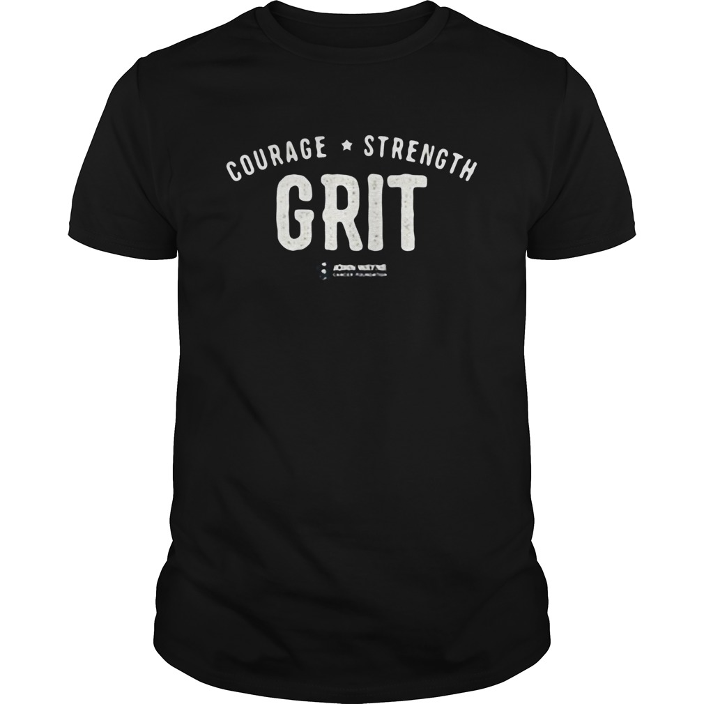 Courage strength grit john wayne stars shirt