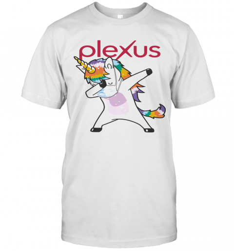 Dabbing Unicorn Mask Plexus Logo Coronavirus T-Shirt