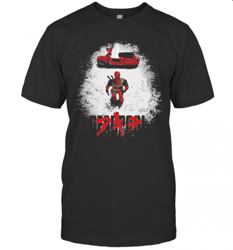 Deadpool Graphic Vespa T-Shirt