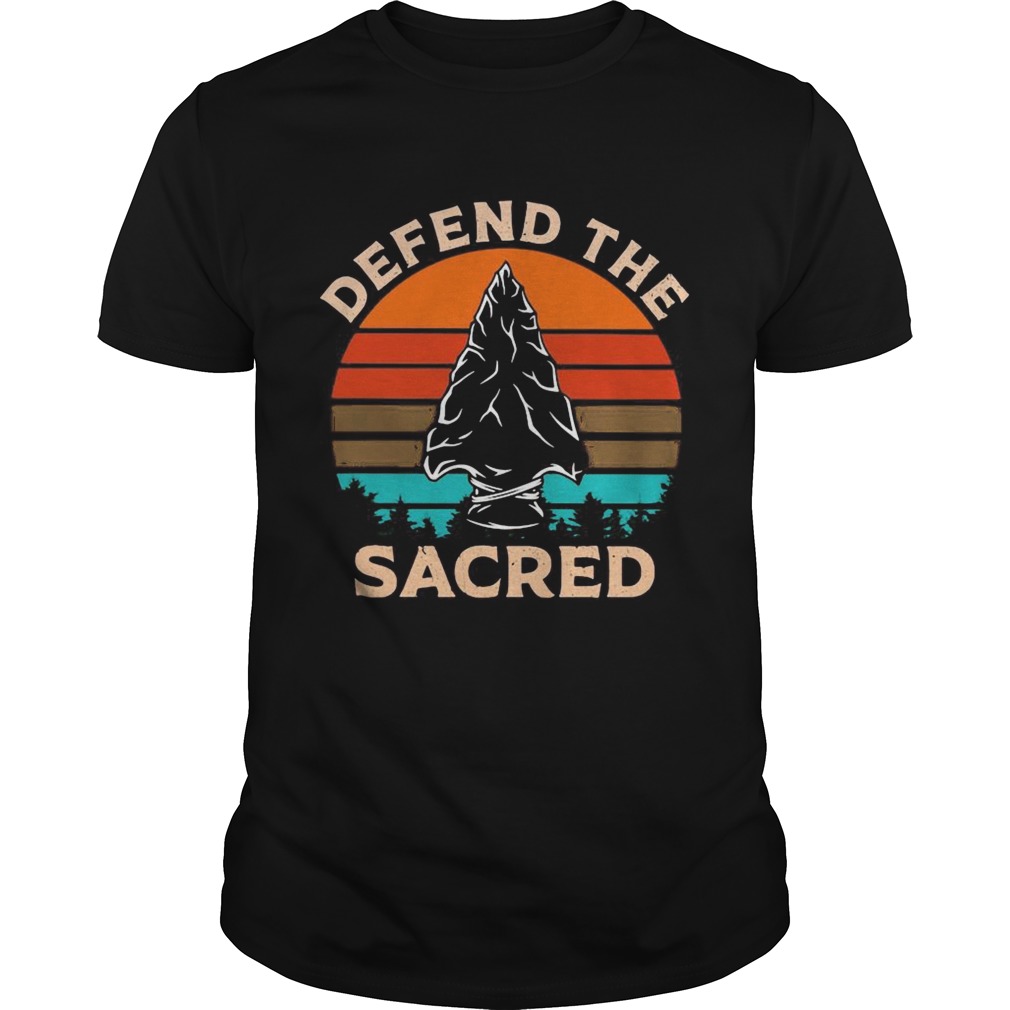 Defend the sacred vintage retro shirt