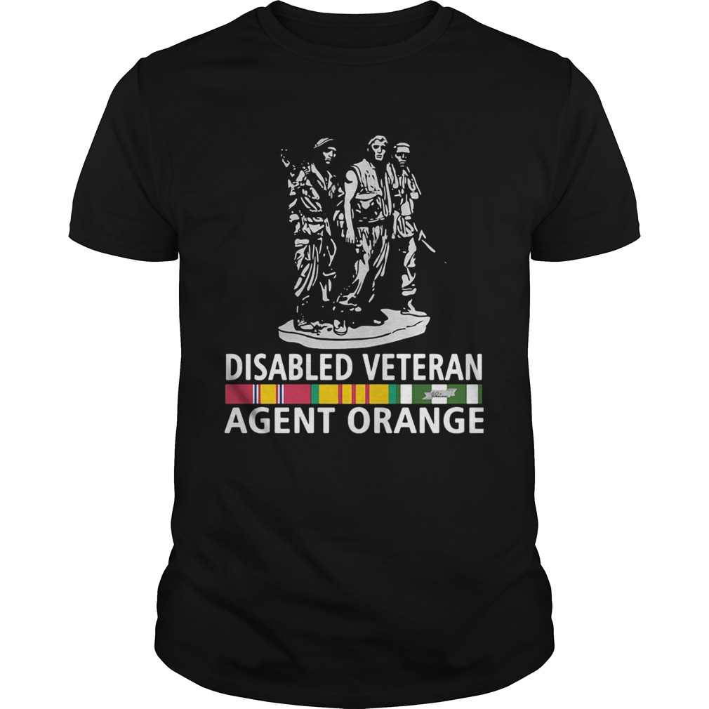 Disabled veteran agent orange shirt