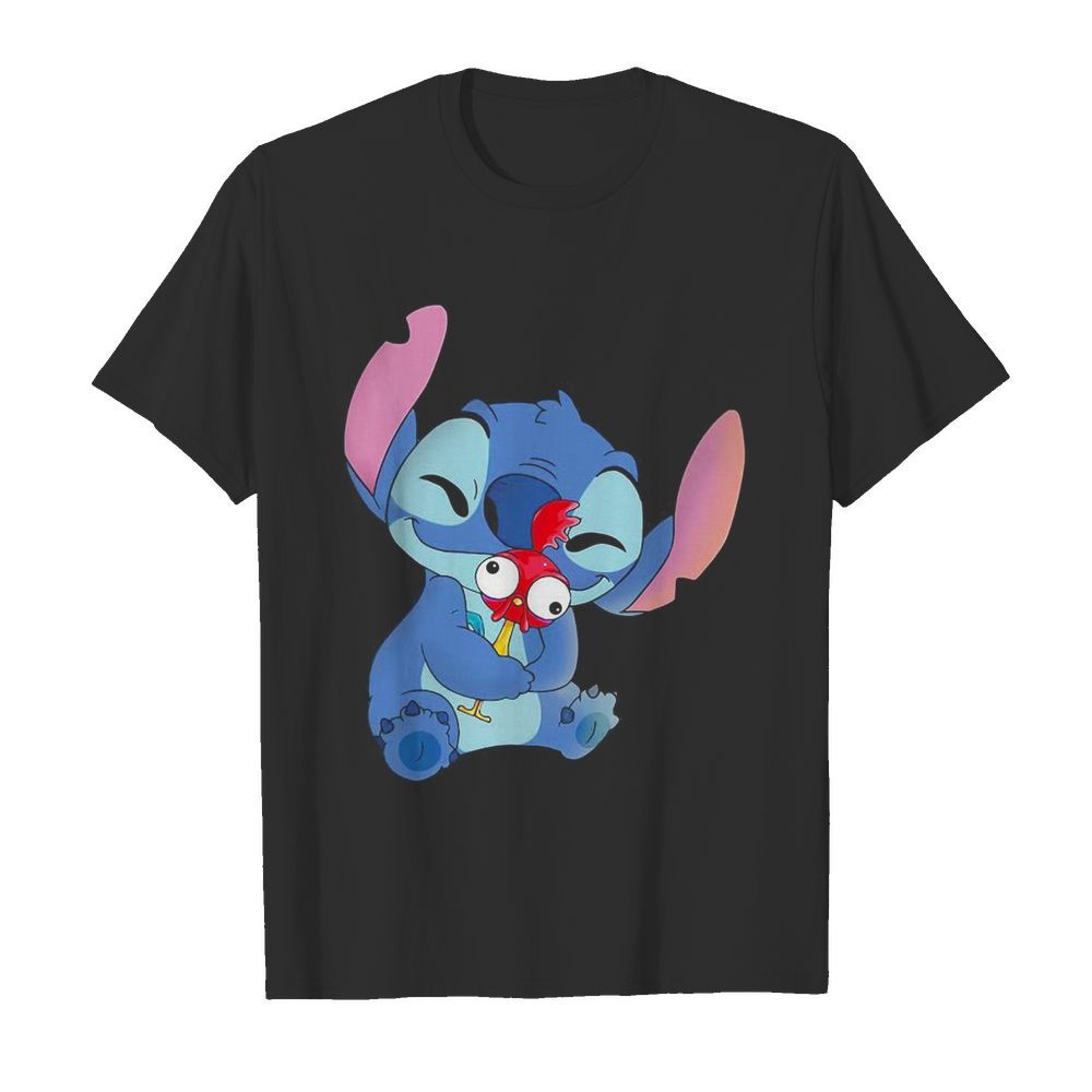 Disney stitch hug chicken shirt