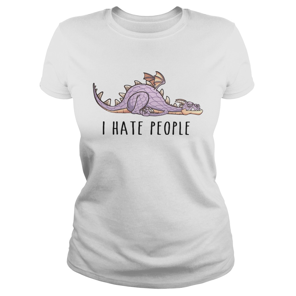 Dragon i hate people  Classic Ladies