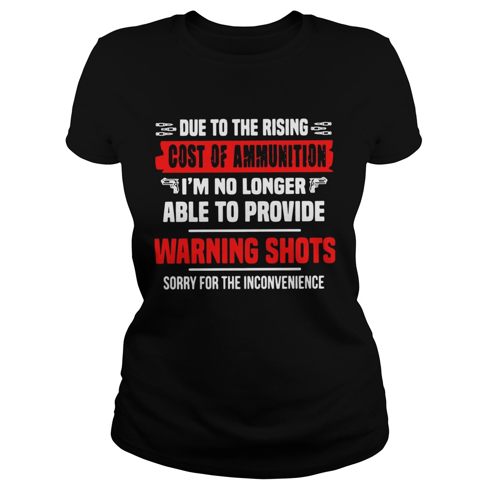 Due To The Rising Cost Of Ammunition Im No Longer Able To Provide Warning Shots  Classic Ladies