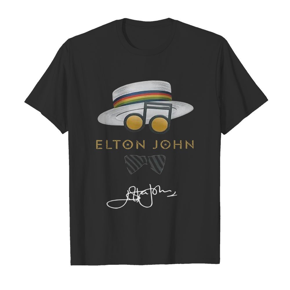 Elton John Hat Signature shirt