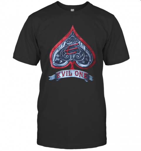 Engraved Spade Evil One T-Shirt