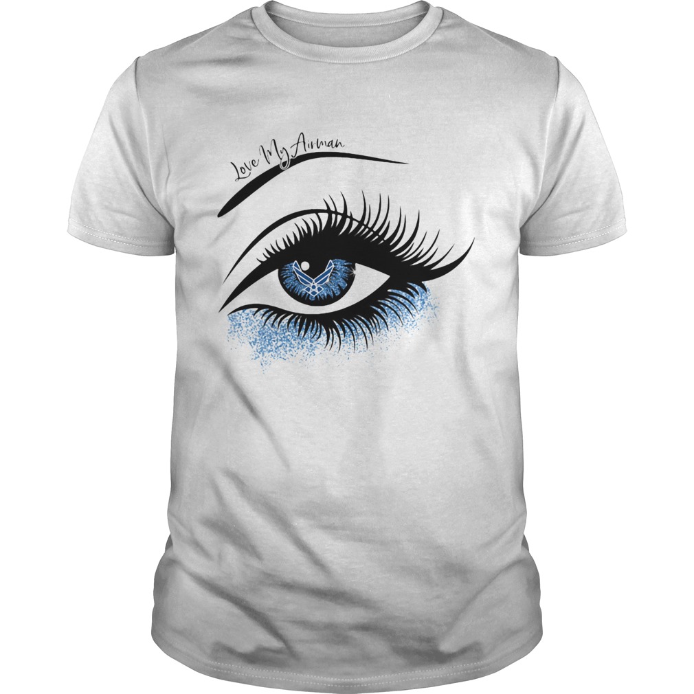 Eyes love my airman shirt