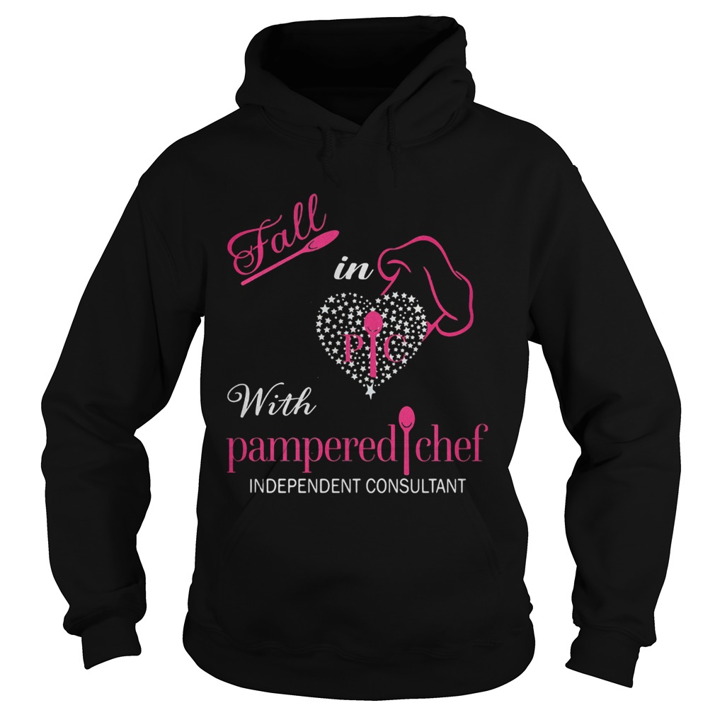 Fall in with pampered chef independent consultant heart  Hoodie