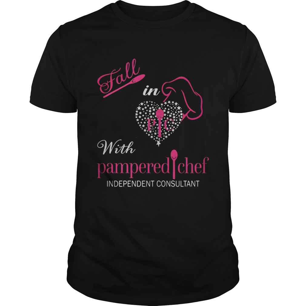 Fall in with pampered chef independent consultant heart  Unisex