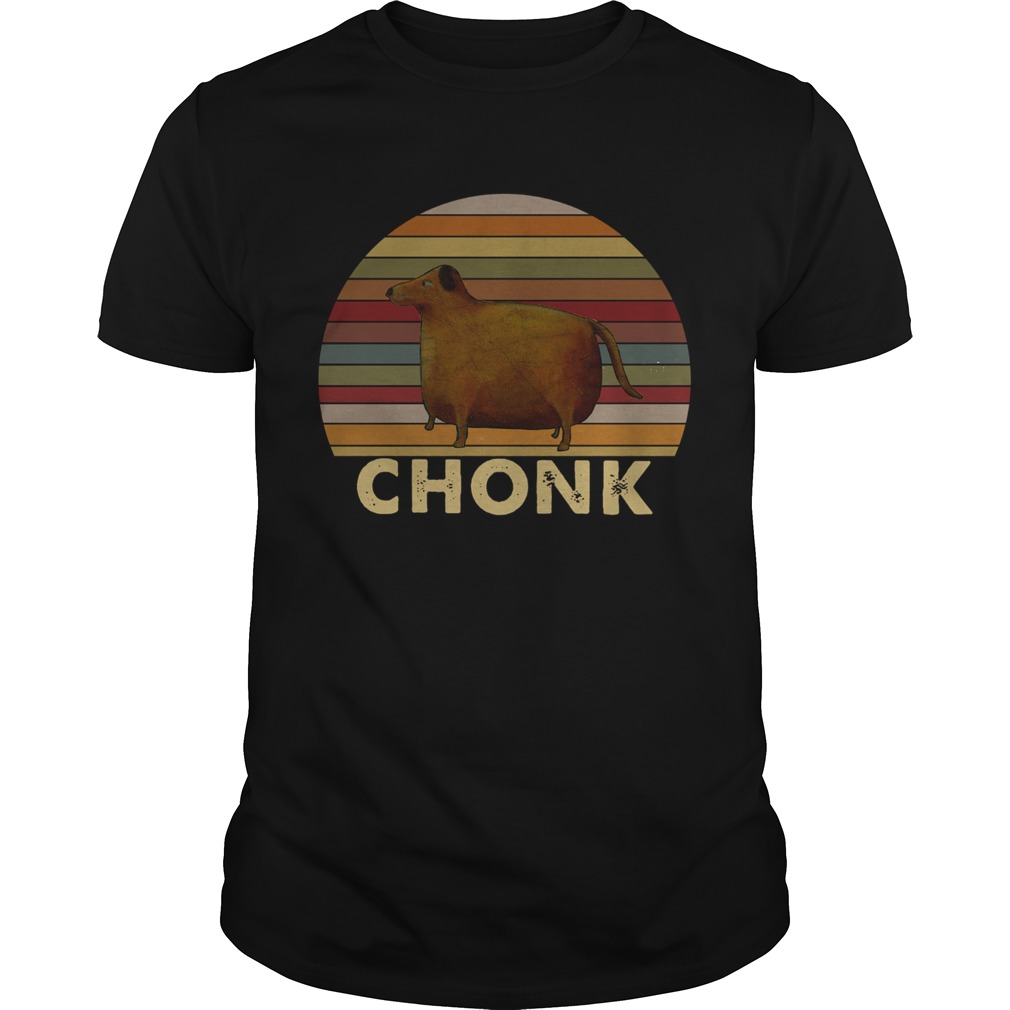 Fat Dog Chonk Vintage Retro shirt