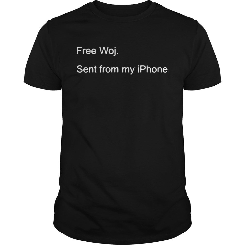 Free Woj Sent From My Iphone shirt