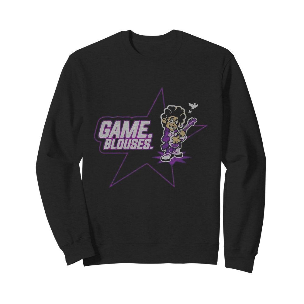 Game blouses playing guitar bird  Unisex Sweatshirt