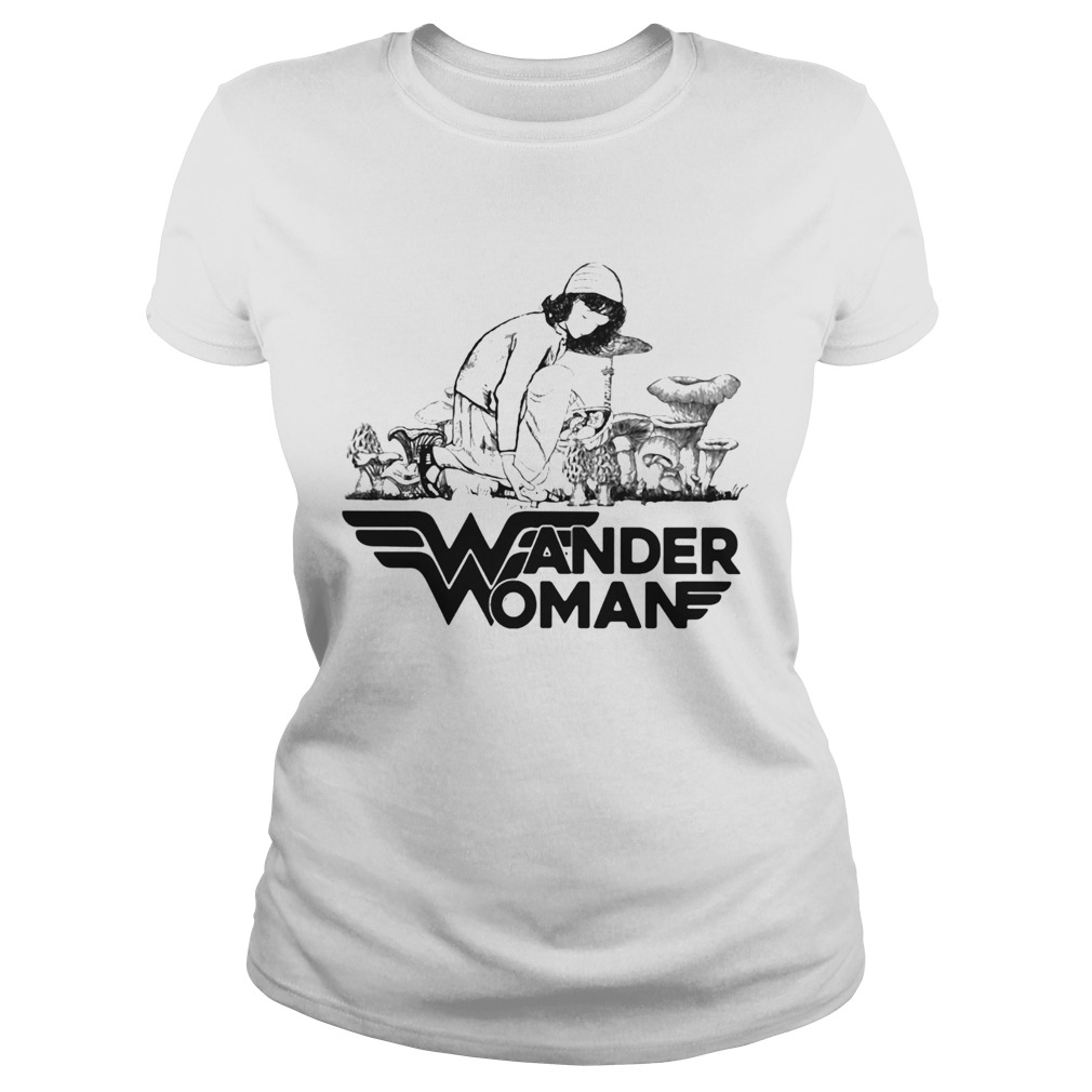 Girl mushroom wander woman  Classic Ladies