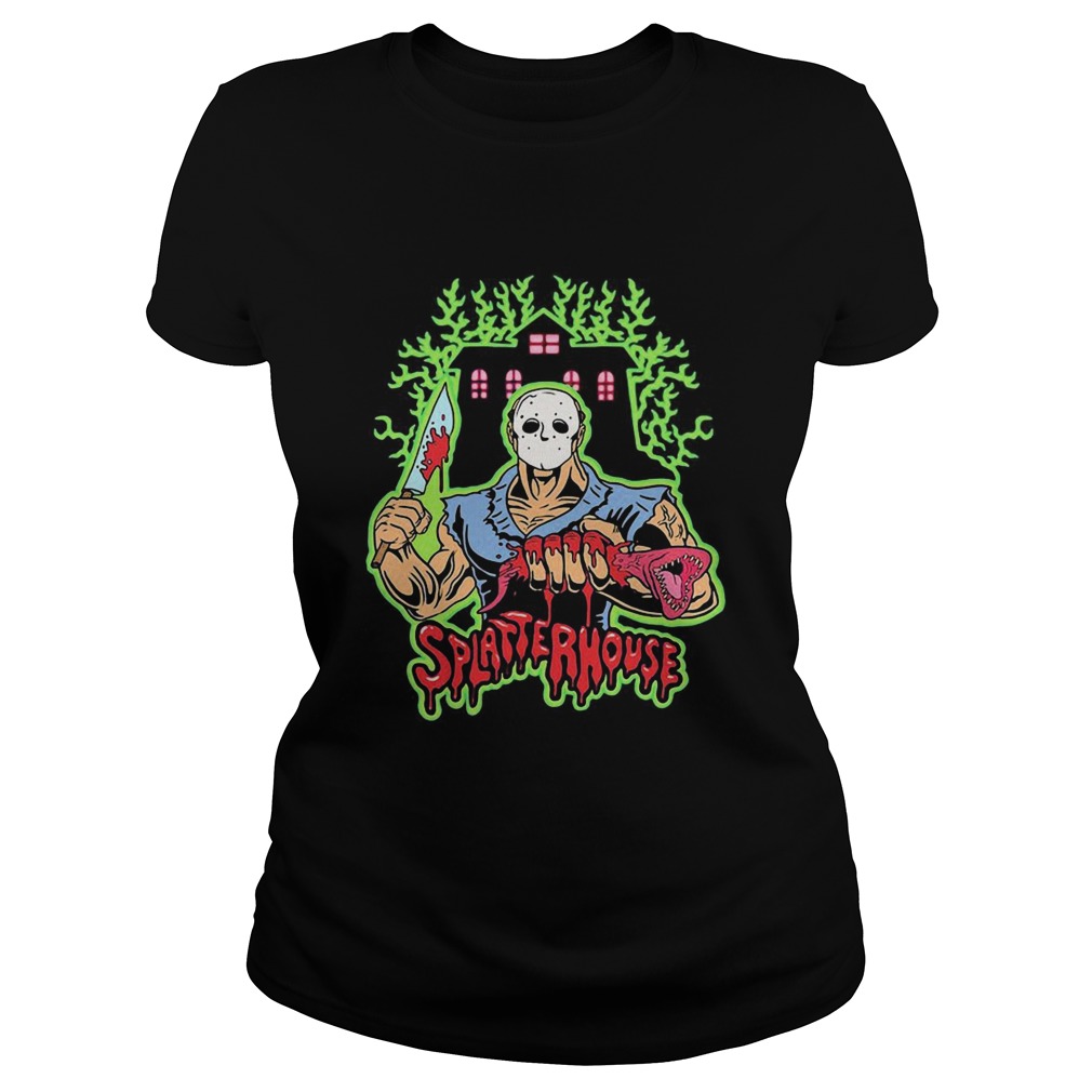 Halloween michael myers holding knife splatterhouse  Classic Ladies