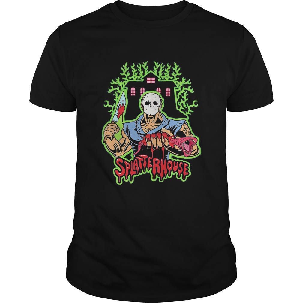 Halloween michael myers holding knife splatterhouse  Unisex