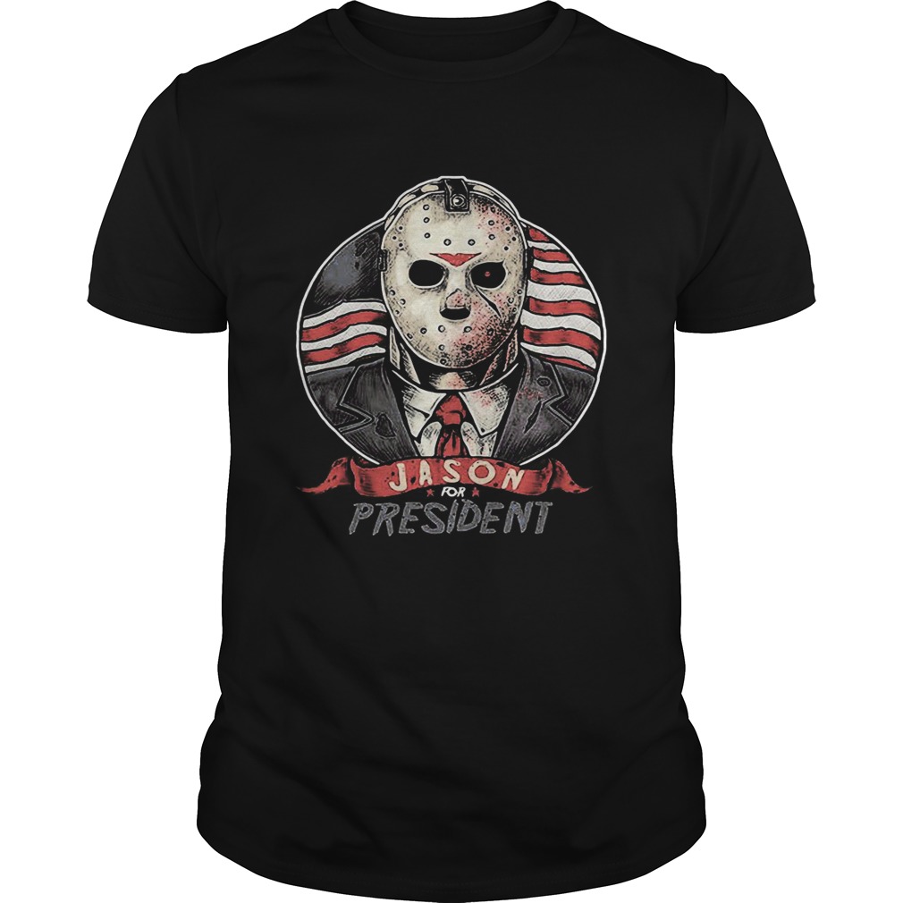 Halloween michael myers jason for president american flag independence day  Unisex