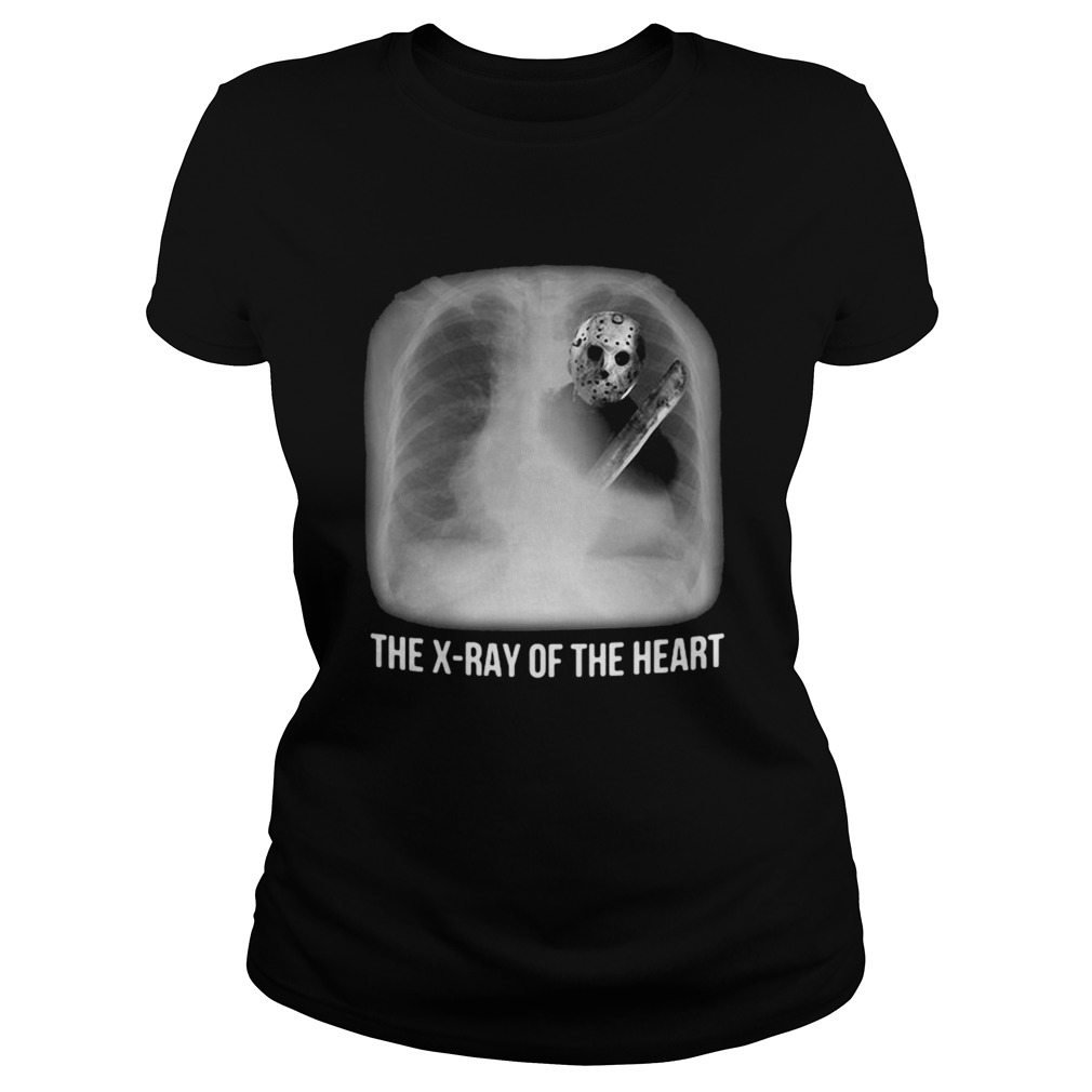 Halloween michael myers the xray of the heart  Classic Ladies