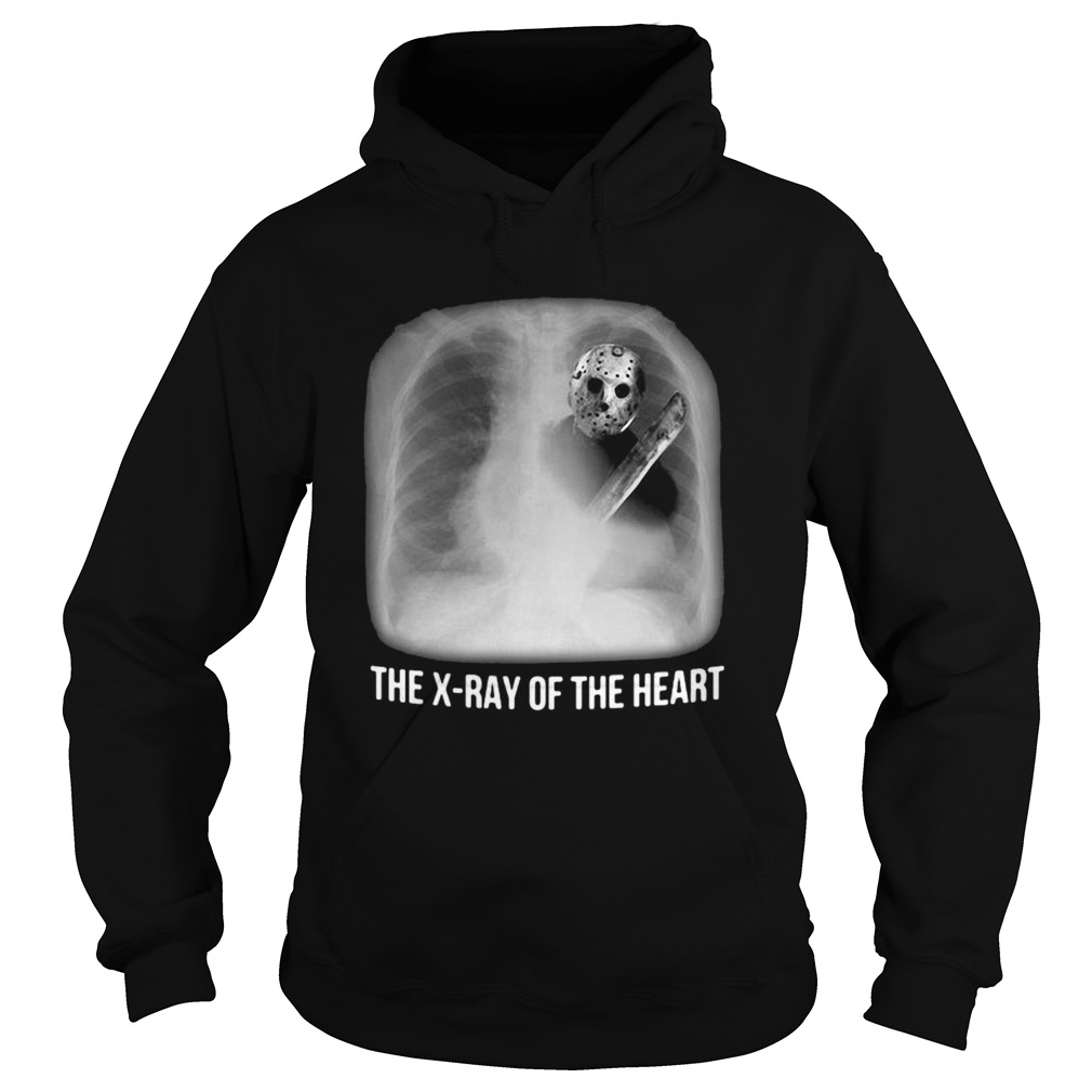 Halloween michael myers the xray of the heart  Hoodie