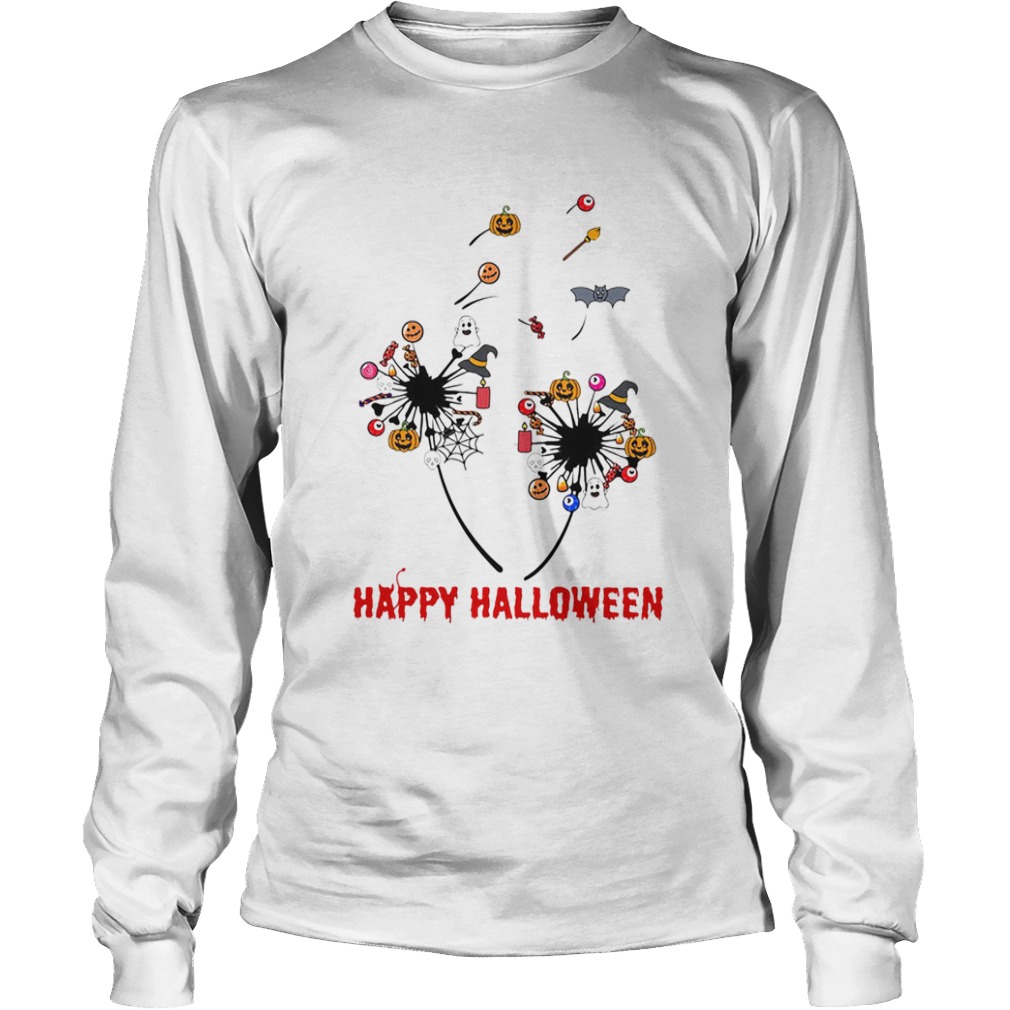 Happy Halloween Dandelion  Long Sleeve