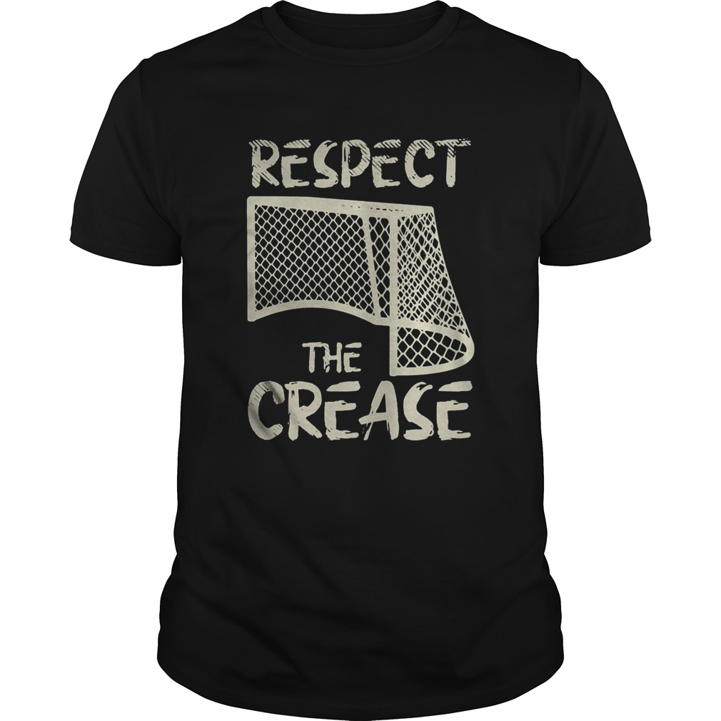 Hockey Respect the crease shirt