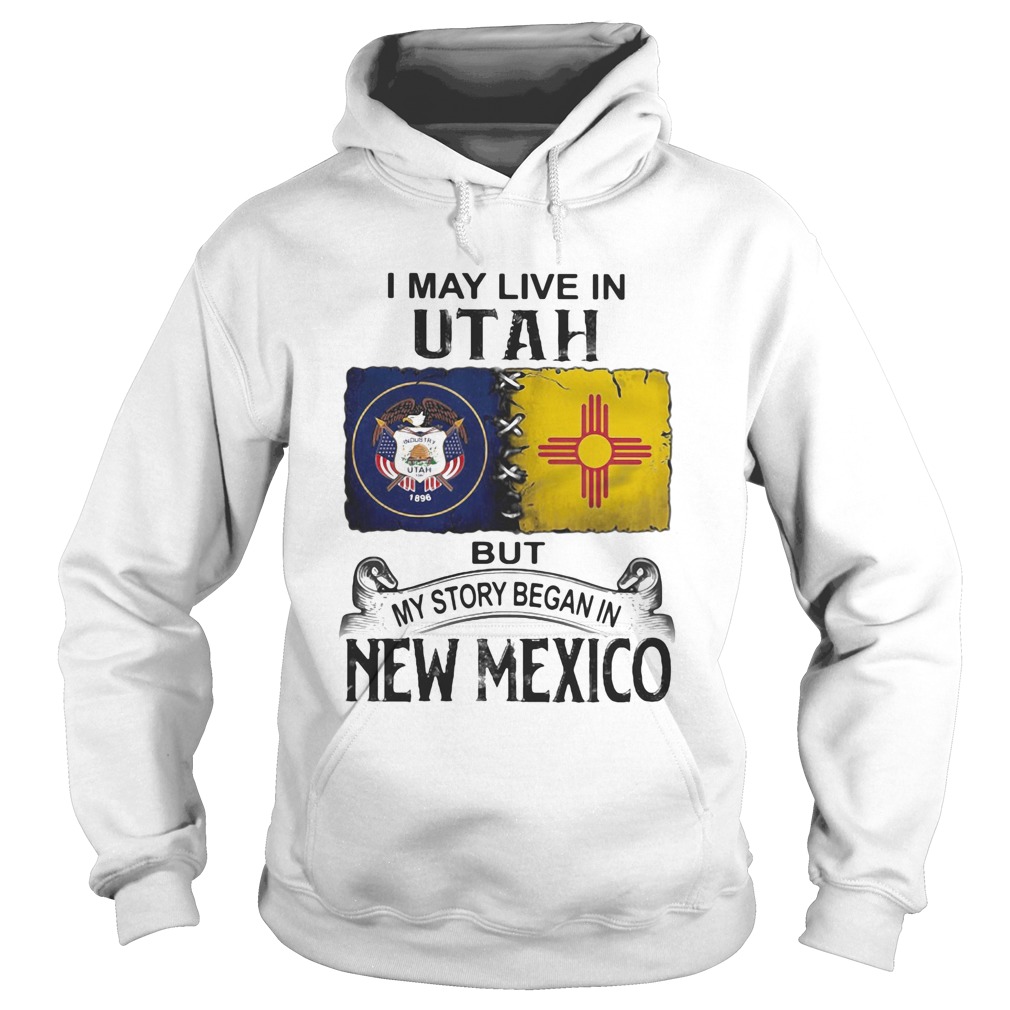 I may live in Utah but my story began in New Mexico  Hoodie