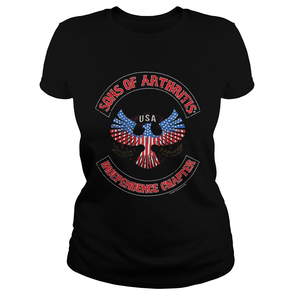 Independence day sons of arthritis eagle USA independence chapter  Classic Ladies