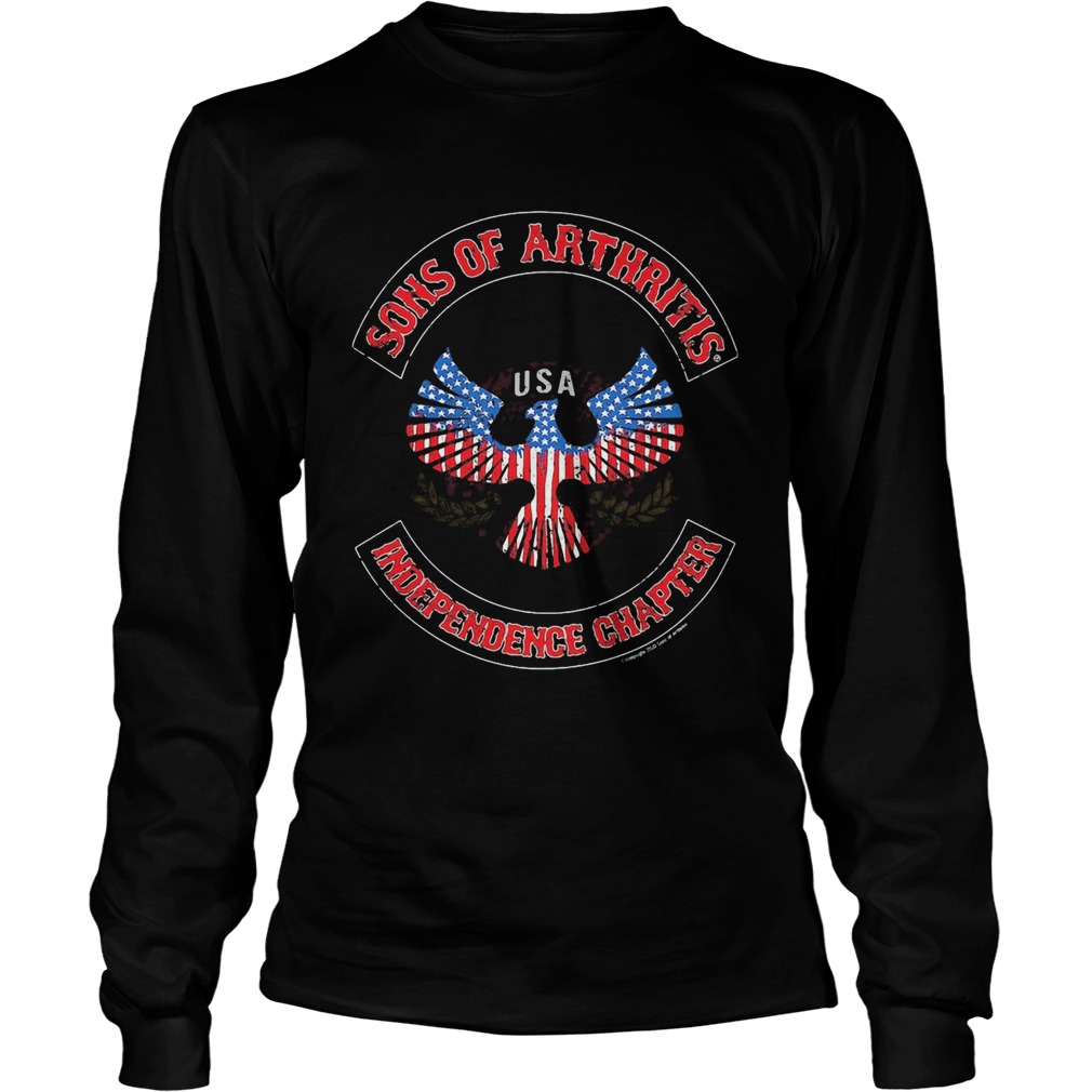 Independence day sons of arthritis eagle USA independence chapter  Long Sleeve