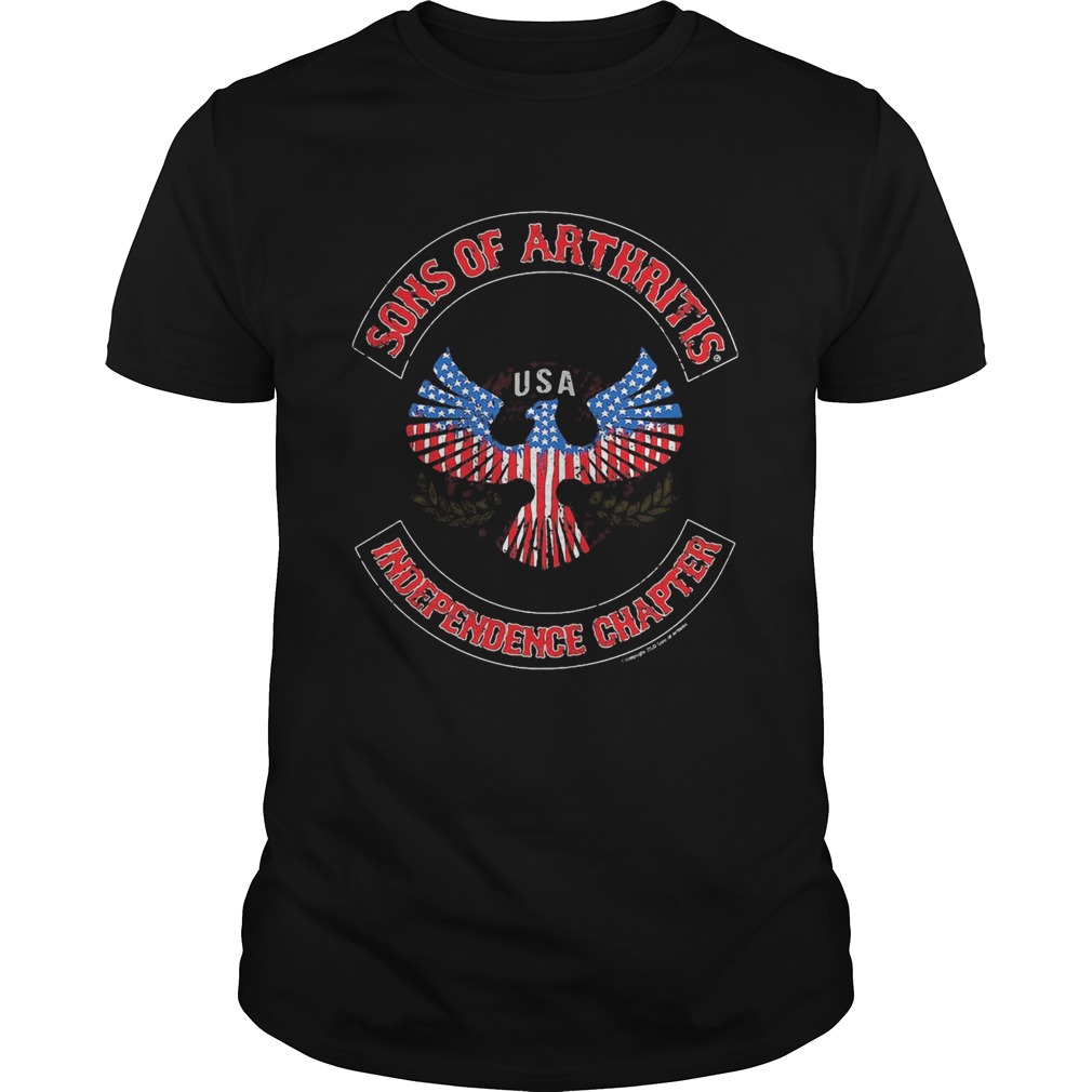 Independence day sons of arthritis eagle USA independence chapter  Unisex