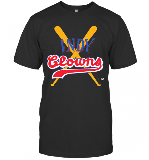 Indy Clowns Baseball Bat T-Shirt