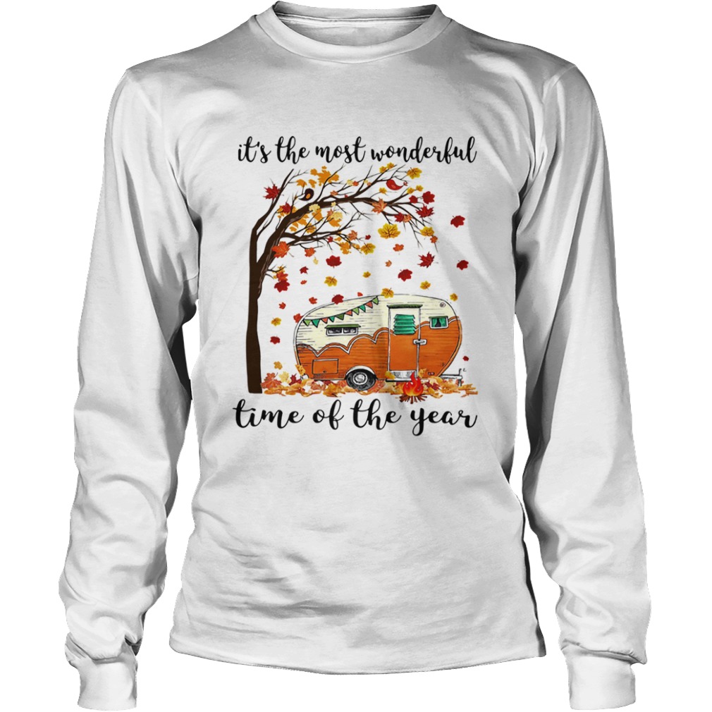 Its The Most Wonderful Time Of The Year Camping  Long Sleeve