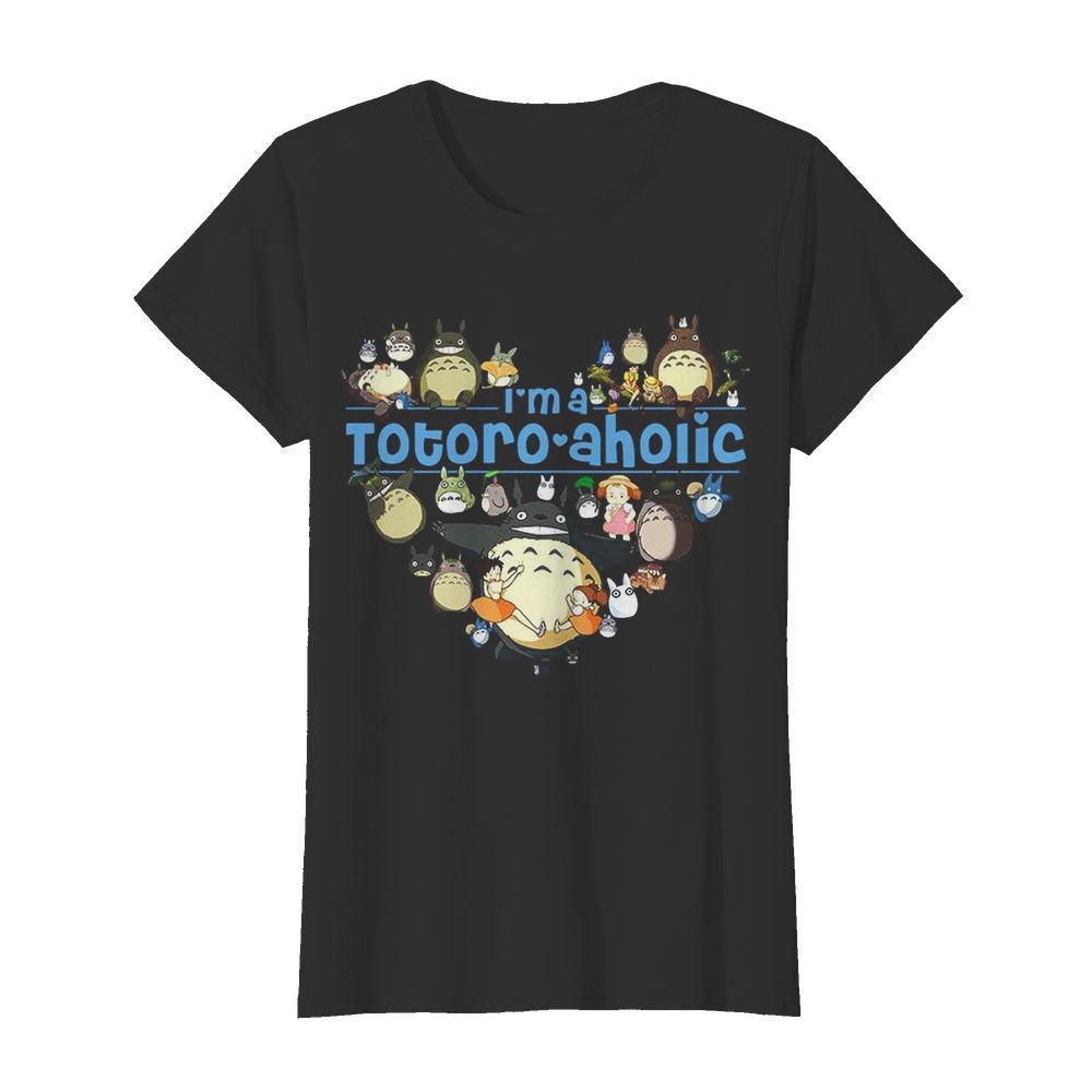 I’m a totoro aholic heart  Classic Women's T-shirt