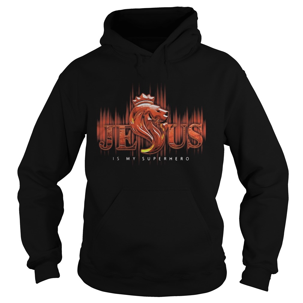 Jesus is my superhero lion  Hoodie