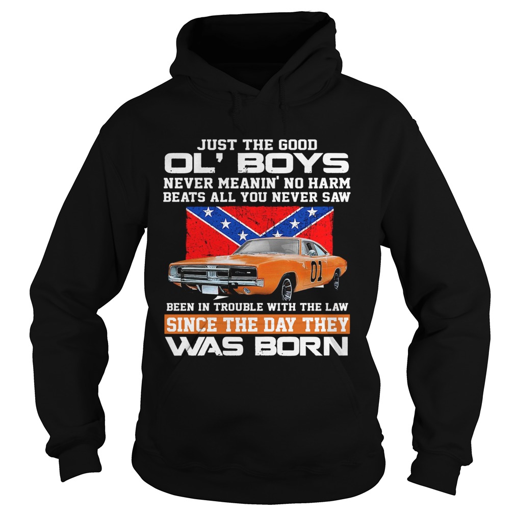 Just The Good Ol Boys Never Meanin No Harm Beats All You Never Saw Been In Trouble With The Law S Hoodie