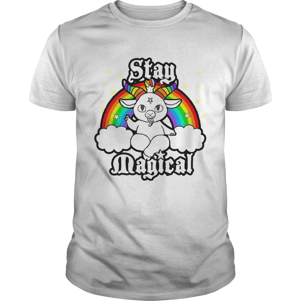 LGBT Satan Baphomet Stay Magical shirt