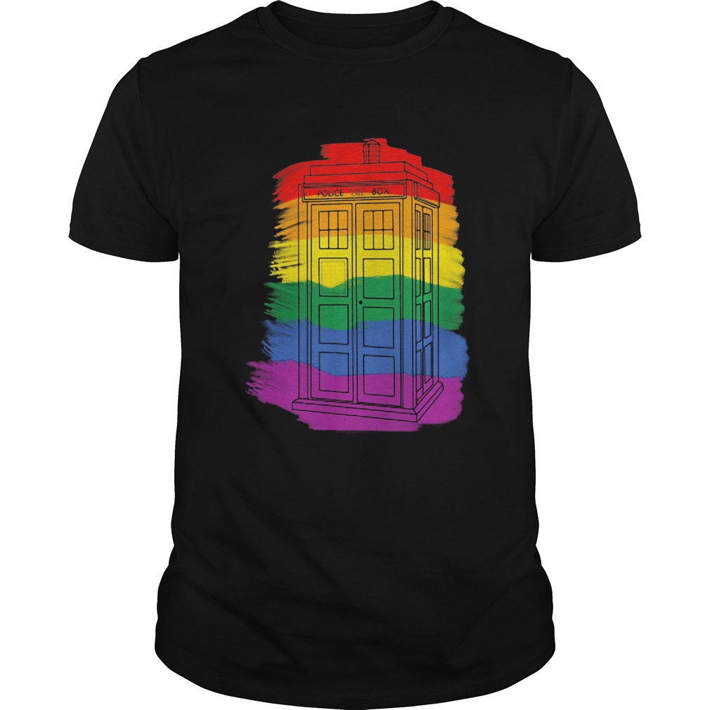 LGBt police public call box shirt