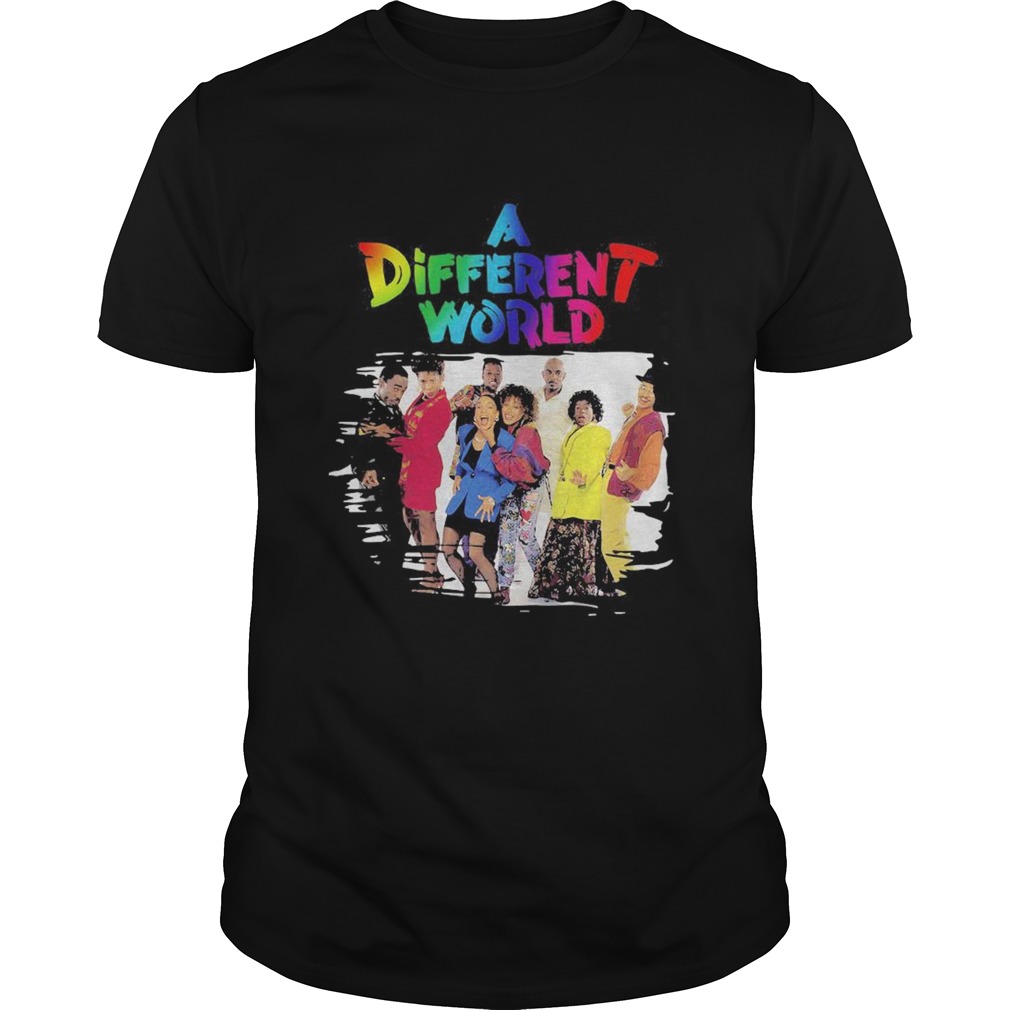 Lgbt a different world characters shirt