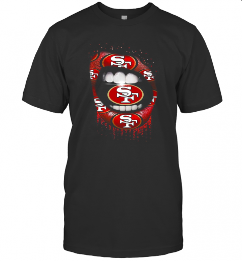 Lips San Francisco 49Ers Football T-Shirt